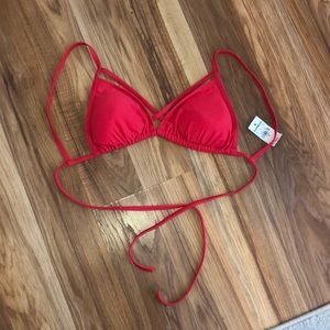 Red Bikini Top